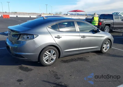 2019 Hyundai Elantra Sel z USA, uszkodzony, nr VIN 5NPD84LF6KH408428